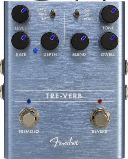 Fender Tre-Verb Digital Reverb/Tremolo Pedal