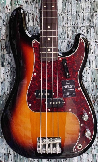 Fender Vintera II '60s Precision Bass, Rosewood Fingerboard, 3-Color Sunburst