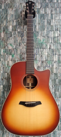 Furch Green Master's Choice Dc-SR SPE Electro-Acoustic Dreadnought Cutaway with LR Baggs Stagepro Element, Sunburst