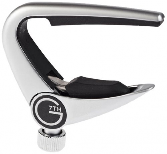 G7th Newport Partial 5 Capo, Silver