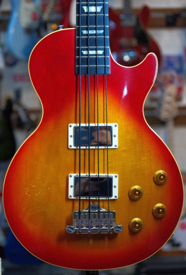 Gibson 1992 Les Paul Bass, Cherry Sunburst (Pre-Owned Gibson 1992 Les Paul Bass, Cherry Sunburst (Pre-Owned