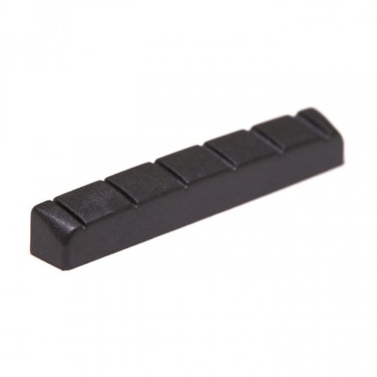 Graphtech BLACK TUSQ XL Slotted Guitar Nut 6 String 1 3/4'', PT-6235-00