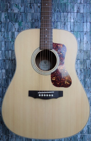 Guild D-240-E Limited Electro-Acoustic, Flamed Mahogany