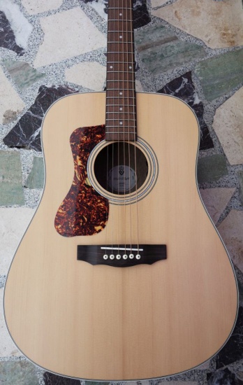 Guild D-240E Westerly Collection Electro-Acoustic, Left Handed Natural