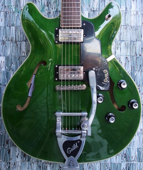 Guild Starfire 1 Double Cut, Emerald Green