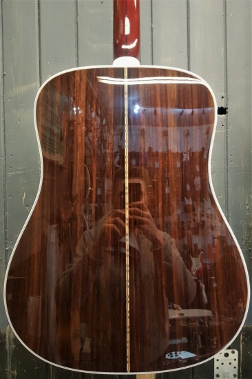 Guild USA D-55 Acoustic Guitar, Antique Burst