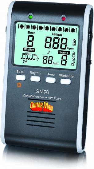 Guitar Man GM90 Digital Metronome with Voice
