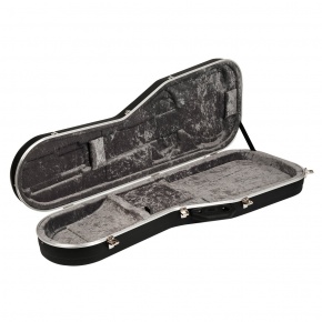 Hiscox Standard Fender Strat/Tele Style Hard Case STD-EF, Black & Silver