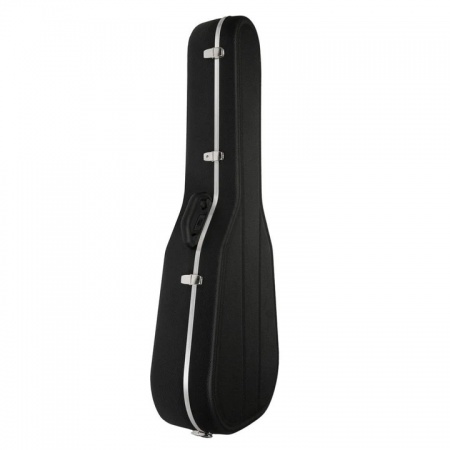 Hiscox Standard Classical/Spanish Guitar Style Hard Case STD-CL, Black & Silver