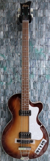 Hofner HCT Club Bass, Sunburst