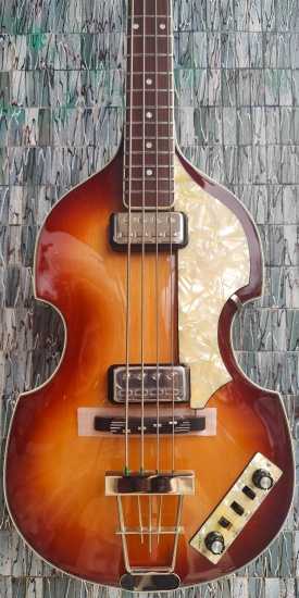 Hofner HCT Violin Bass, Sunburst