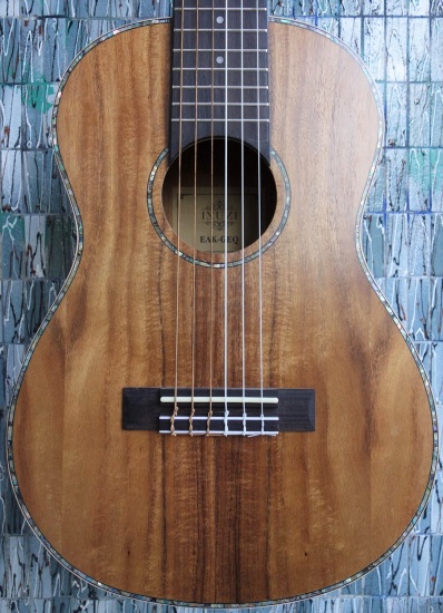 Isuzi EAK-GEQ Guitalele, Koa Electro-Acoustic