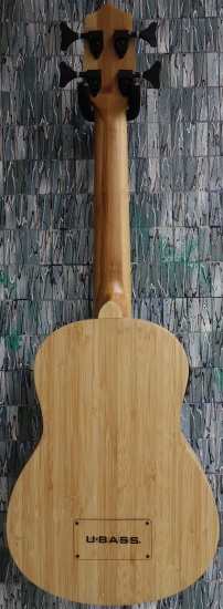 Kala Fretted Electro-Acoustic U-Bass, Bamboo