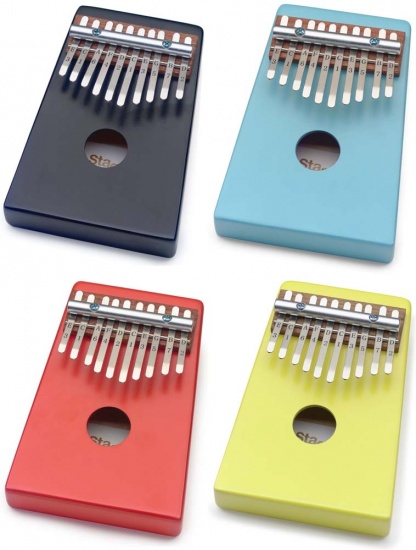 Stagg 10 Key Coloured Kalimba