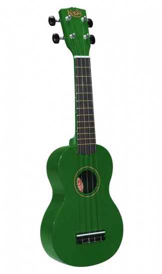 Korala UKS-30-GN Soprano Ukulele, Green