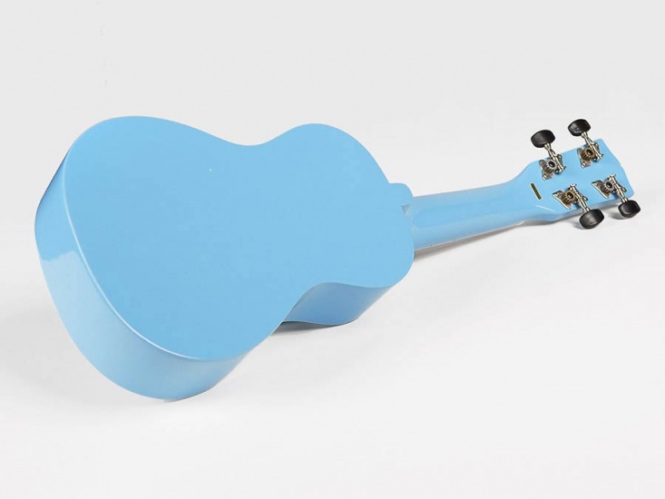 Korala UKS-30-LBU Soprano Ukulele, Light Blue