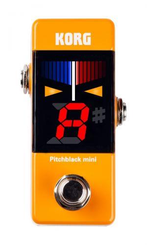 Korg Pitchblack Mini Pedal Tuner, Orange