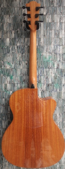 Lag TL88ACEL Tramontane 88 Left-Handed Electro-Acoustic Solid Spruce Cutaway, Natural Gloss
