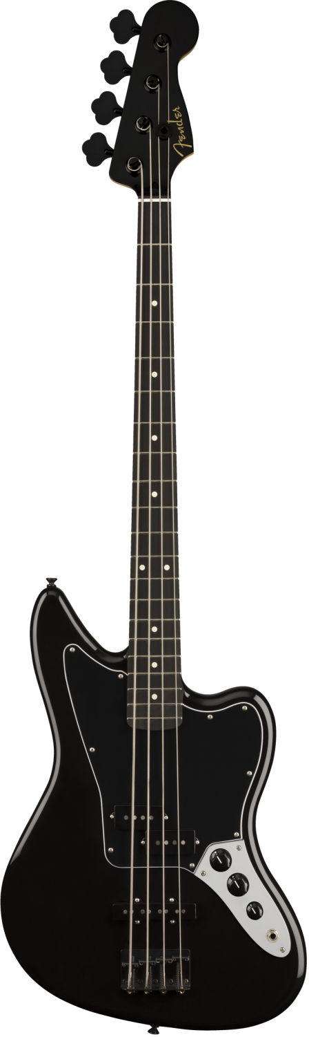 Fender Limited Edition Blackout Jaguar Bass, Ebony Fingerboard, Black