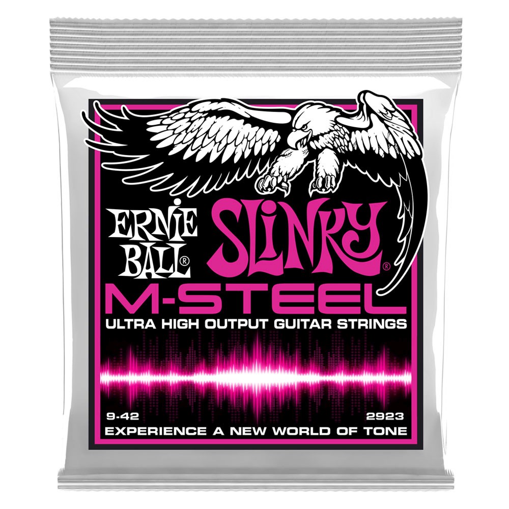 Ernie Ball M-STEEL SUPER SLINKY SET 9-42