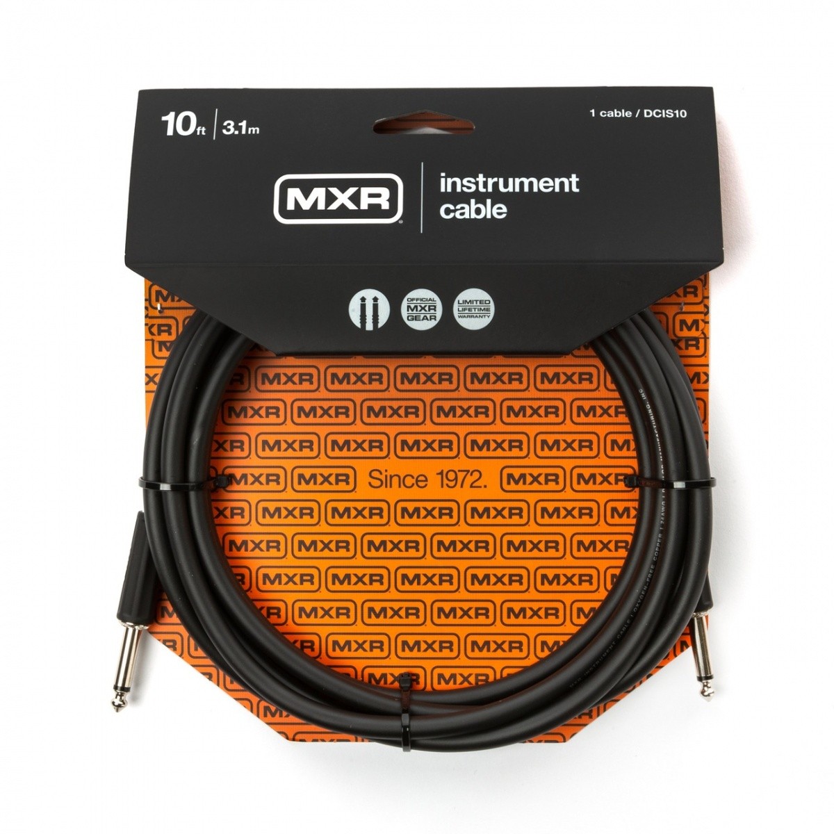 MXR 10ft Standard  Instrument Cable - Straight to Straight