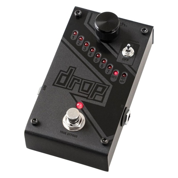 Digitech Drop Polyphonic Pitch Shifter Pedal, Limited Edition Black ...