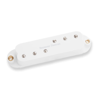 Seymour Duncan Duckbucker SDBR-1b Single Coil-Sized Humbucker for Strat Bridge, White