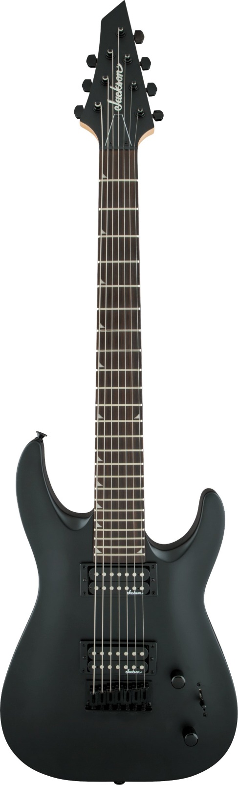 Jackson JS Series Dinky Arch Top JS22-7 DKA HT, Satin Black