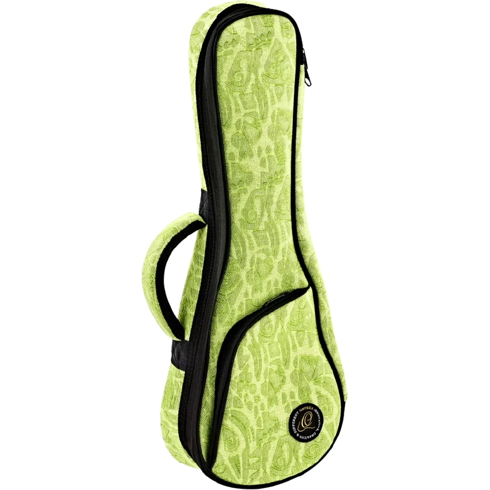 Ortega Jean Color Series Soprano Ukulele Bag, Green