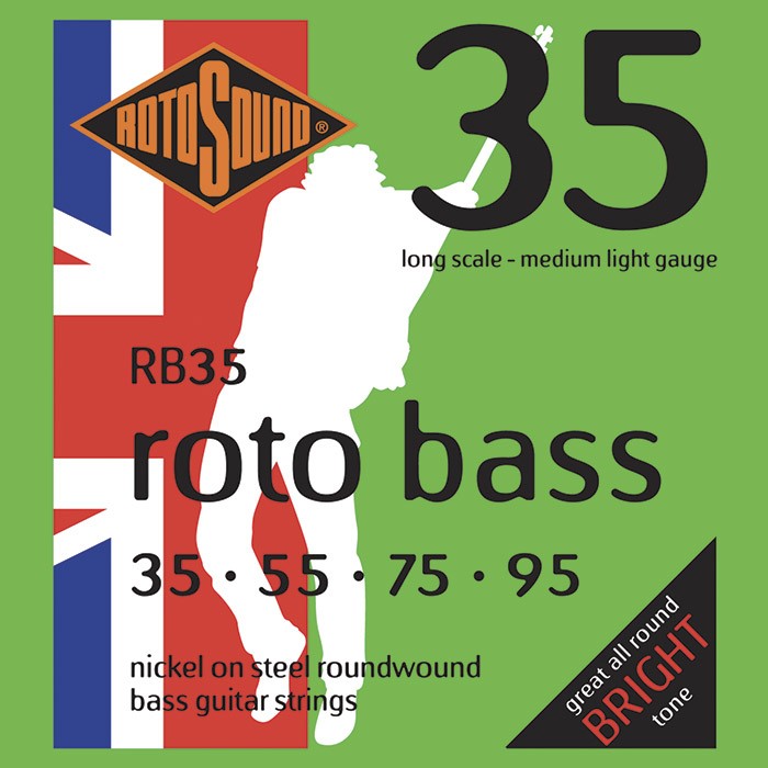 Roto Bass Nickel Medium Light