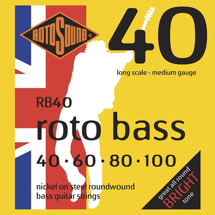 Roto Bass Nickel Medium