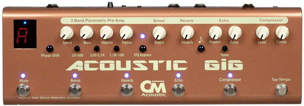 Carl Martin Acoustic GiG Multi Effect Acoustic Pre-Amp Pedal