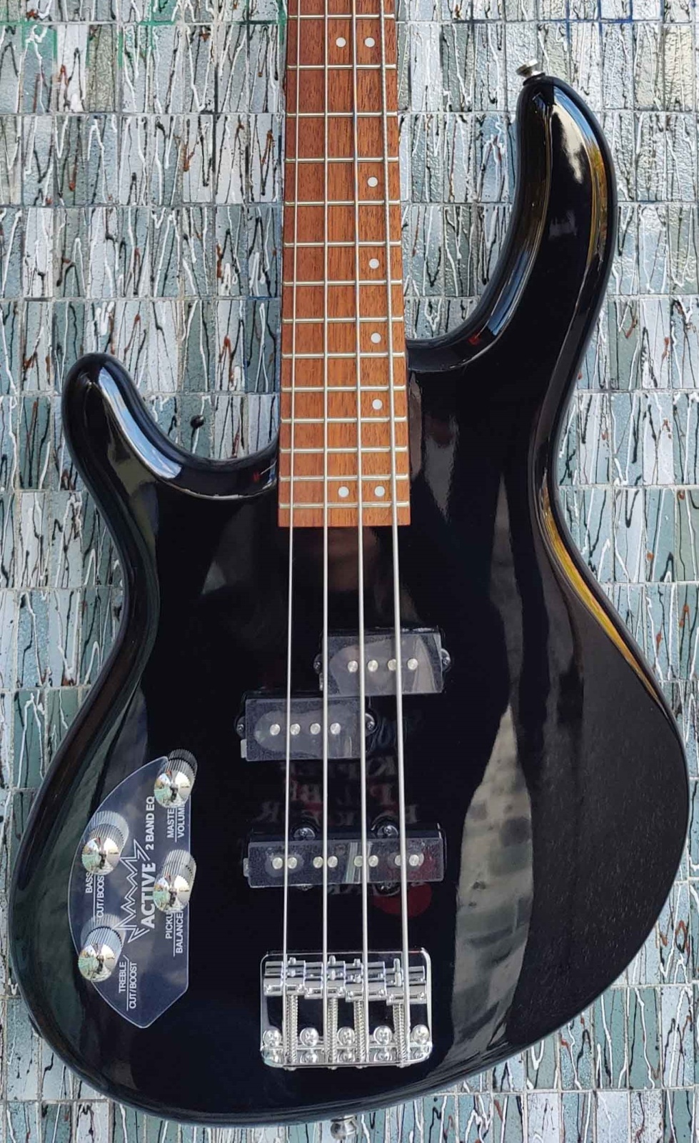 Cort Action Plus Left-Handed Bass, Black - jimmyegypt.com