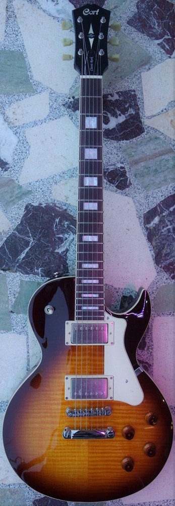 Cort Classic Rock Series CR250 Electric Guitar, Vintage Burst