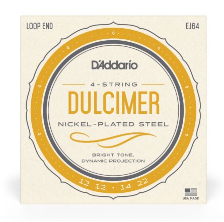 D'Addario EJ64 4-String Dulcimer Strings
