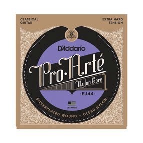 D'Addario EJ46 Pro-Arte Nylon Classical Guitar Strings, Hard Tension