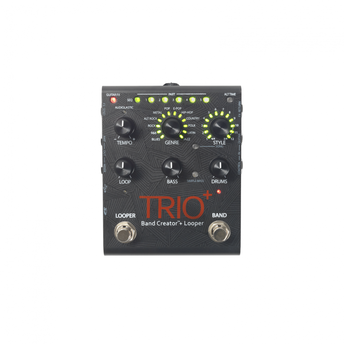 DigiTech TRIO+ Band Creator + Looper Pedal