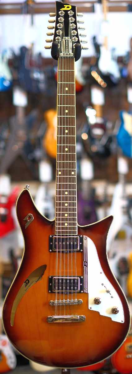 ギター Duesenberg DDC-FB Double Cat Fire Burst ギター Duesenberg