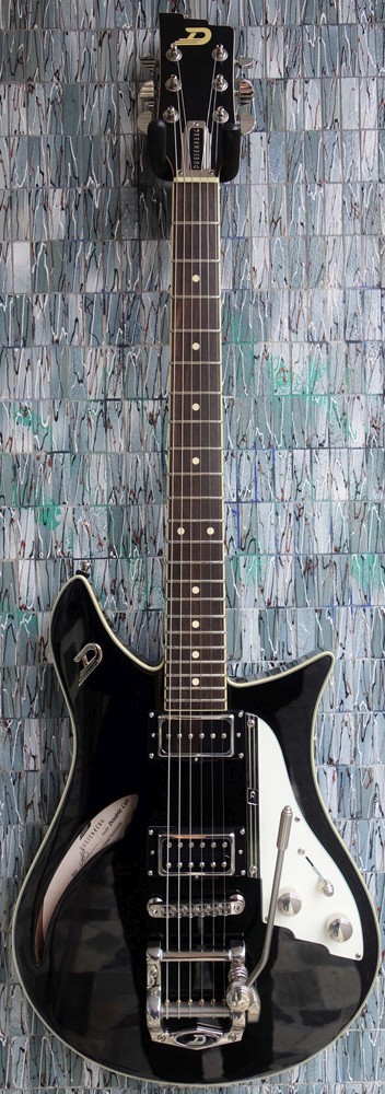 Duesenberg Double Cat Semi-Hollow Black