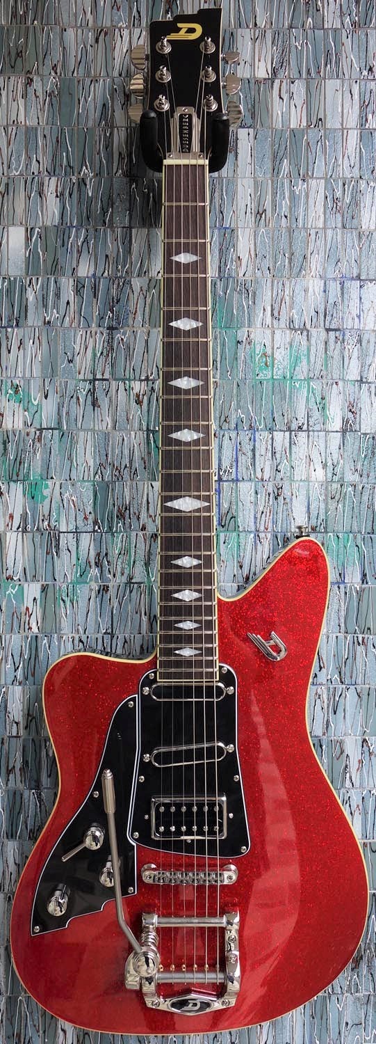 Duesenberg Paloma Left-Handed, Red Sparkle