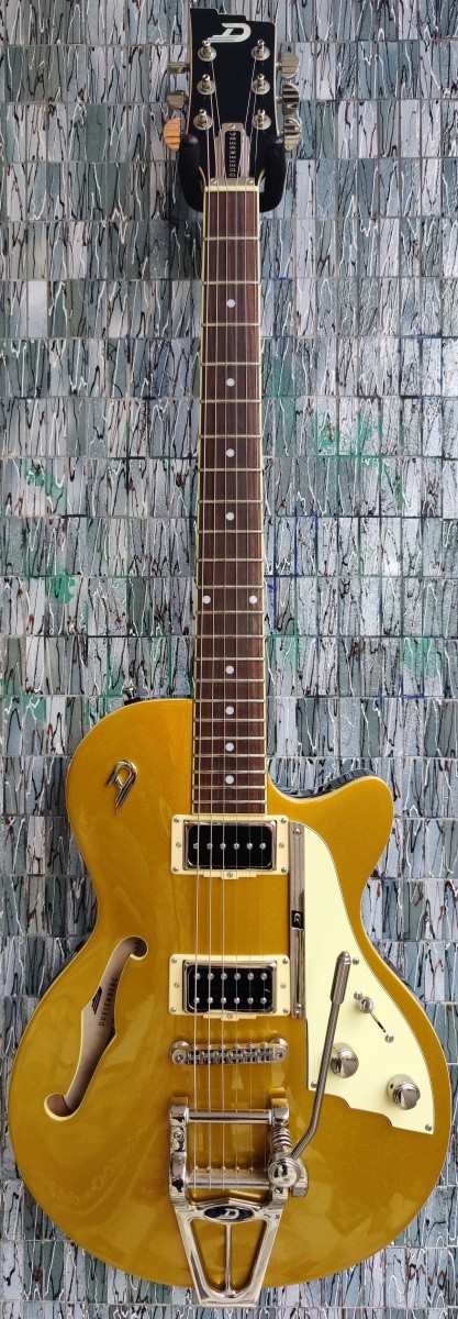 Duesenberg Starplayer TV Semi-Hollow Gold Top