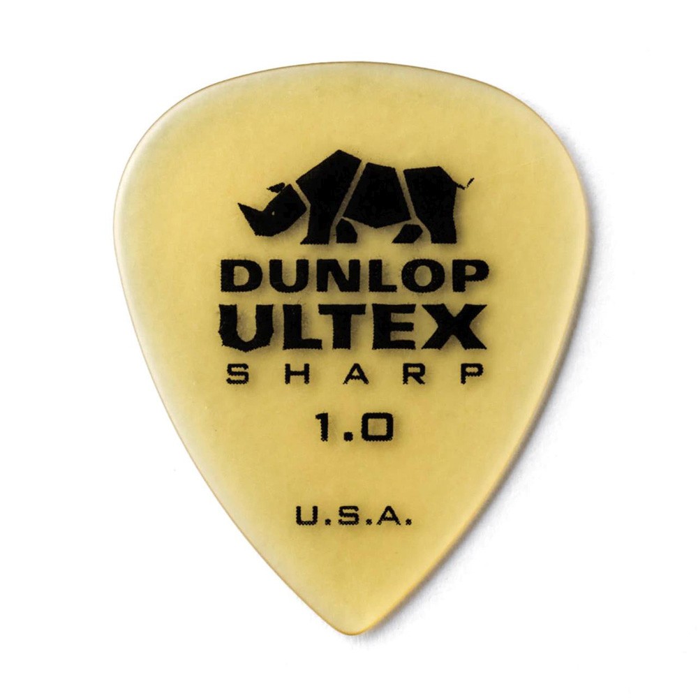 Dunlop Ultex Sharp 1.00mm Picks, Pack of 6