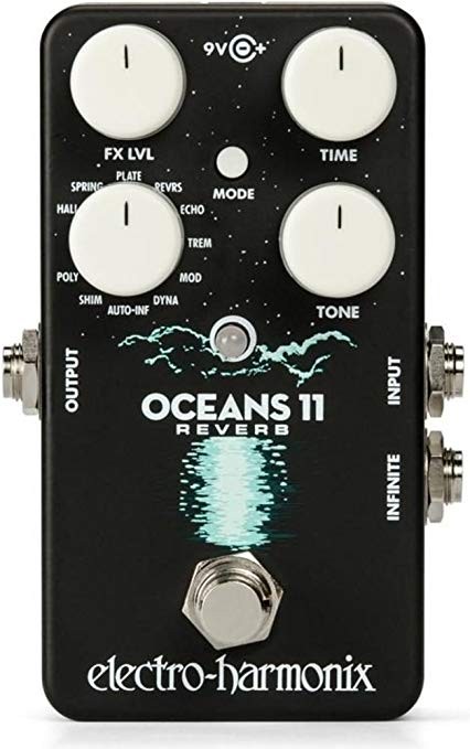 Electro-Harmonix Oceans 11 Reverb Pedal