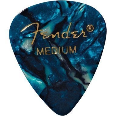 Fender 351 Shape Medium Pick Ocean Turquoise