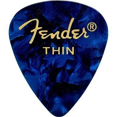 Fender 351 Shape Thin Pick Blue Moto