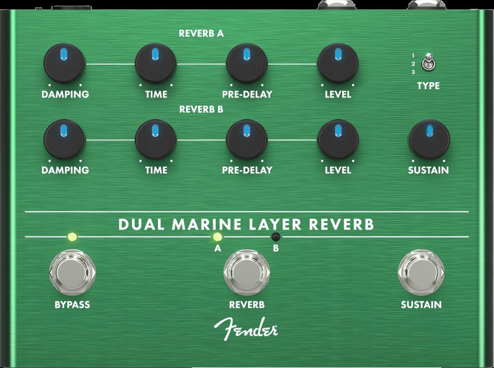 Fender Dual Marine Layer Reverb Pedal