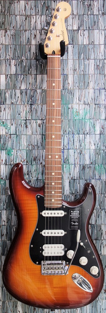 Fender Player Series Stratocaster HSS Plus Top, Tobacco Sunburst