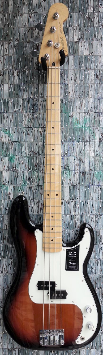 Fender Player Precision Bass, Maple Fingerboard, 3-Color Sunburst