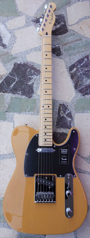 Fender Player Series Telecaster, Maple Fingerboard, Butterscotch Blonde