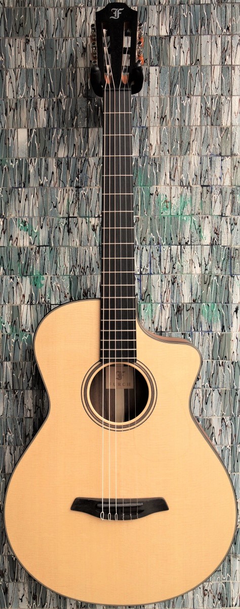 Furch Grand Nylon GNc-2-SW Sitka Spruce/Black Walnut Electro-Acoustic Classical Cutaway with LR Baggs EAS-VTC Nylon